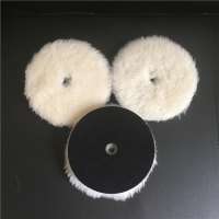 100% Wool Polishing Pad Australian Wool Buffing Wheel Pad