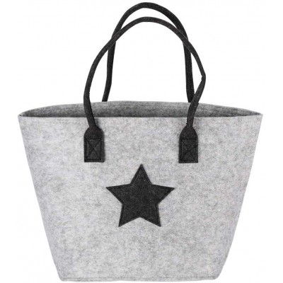 german design retail reusable storage foldable wholesale supermarket felt shopping basket bag