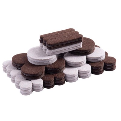 premium supply protection bulk kitchen foot sofa legs corners non slip self adhesive rubber felt furniture pads