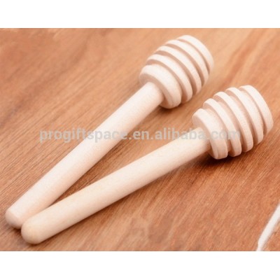 ProgiftSpace Mini 8cm Eco Natural Wood Honey Dipper Sticks for Honey Jar Pot Dispense Drizzle Whipping Cream Wholesale China