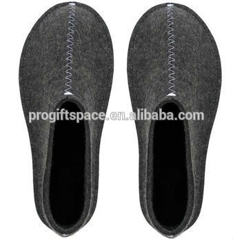 high quality new design wool felt winter home slipper for man woman child import china OEM ODM