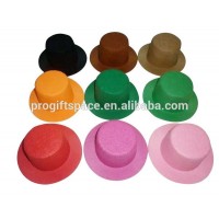 All kinds of custom cheap wool felt mini hat blank body wholesale for kids girl's playing decoration on sale made in China