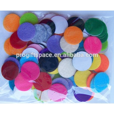 hot sale eco friendly new products promotional gift wholesale ornaments felt circles for crafts on Waimaotong express