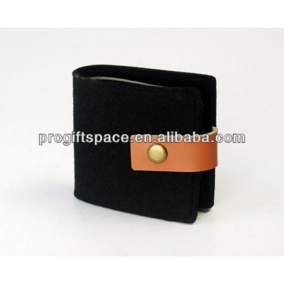 2018 wholesale 100% Wool Felt multiple purse card holder Wallet made in China