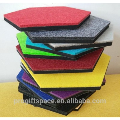 wholesale 2018 hot selling Waimaotong china suppliers 3d hexagon felt EVA wall stickers for decoration